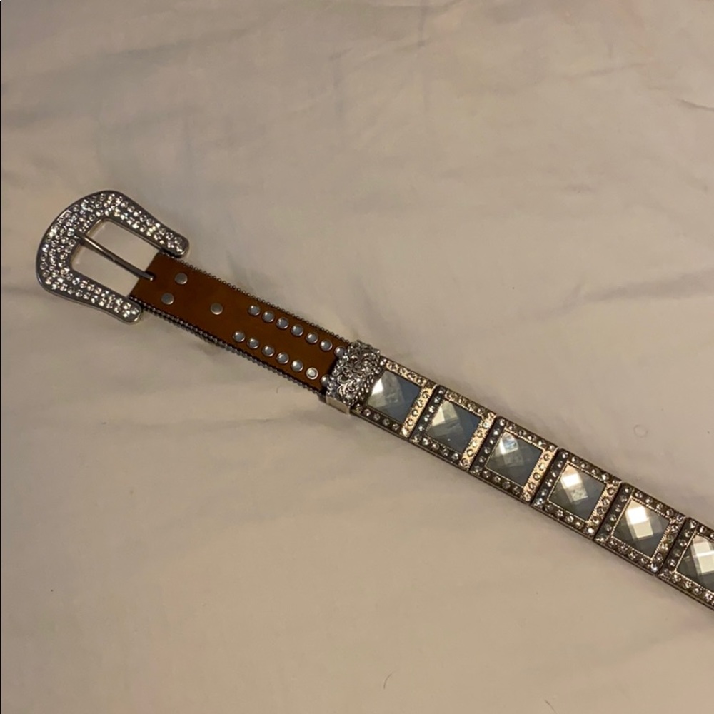 Leather belt